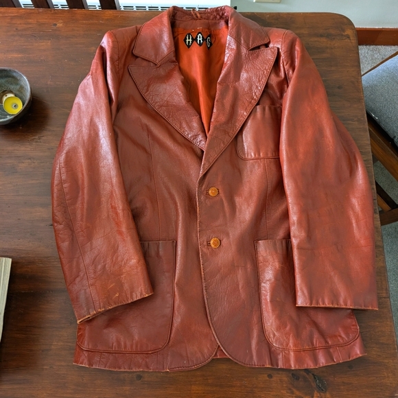 W & J Wilson vintage leather jacket - Picture 1 of 4